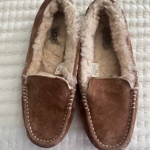 UGG Women's Moccasins in Brown and Cream